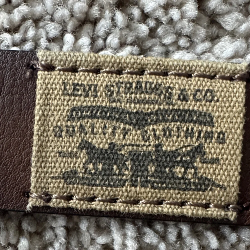 Levi Strauss boy's Brown Belt with Silver Buckle